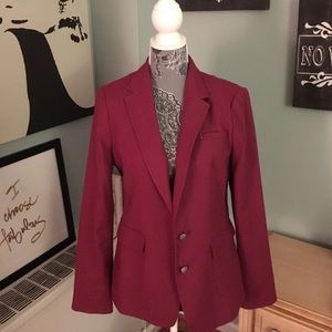 FLASH SALE! Banana Republic Maroon Blazer!